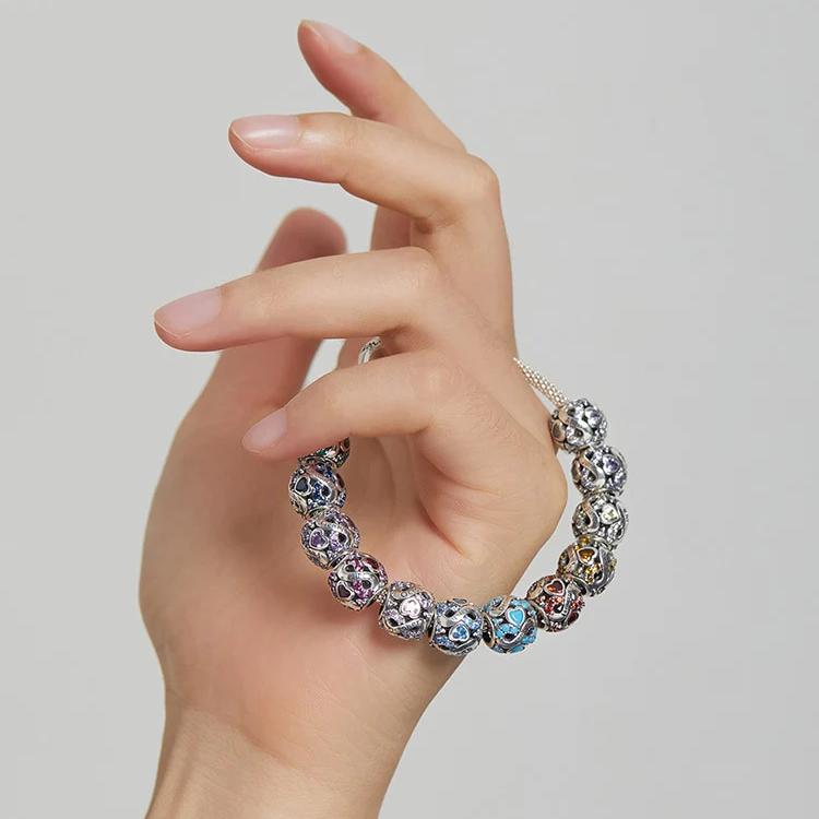 Infinite Love June Birthstone Bead Charm - Charmadise