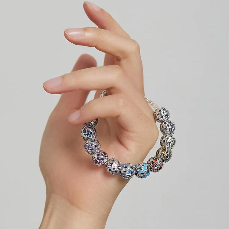 Infinite Love April Birthstone Bead Charm - Charmadise