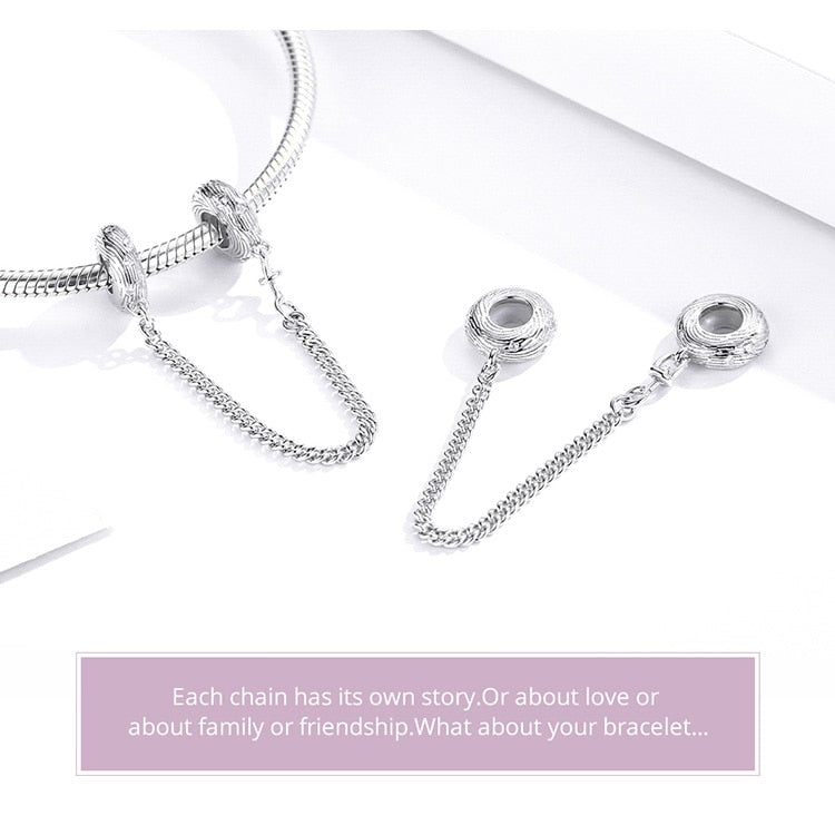 Water Wave Guardian Safety Chain (with Silicon Charm)