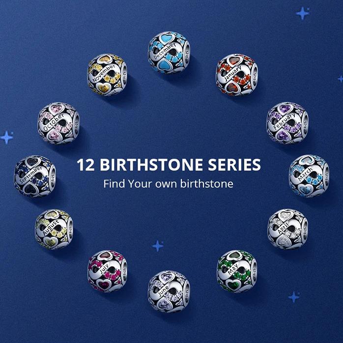 Infinite Love November Birthstone Bead Charm - Charmadise