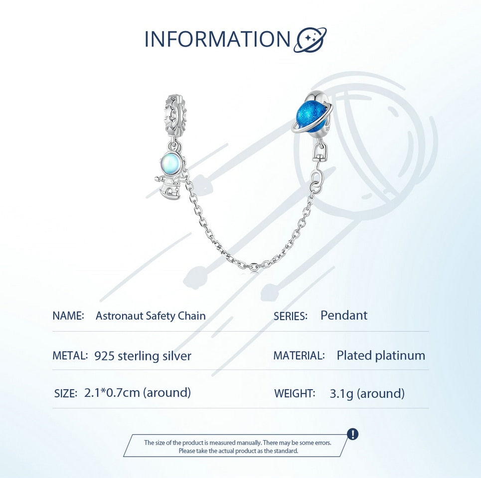 Astronaut Safety Chain Planet Chain