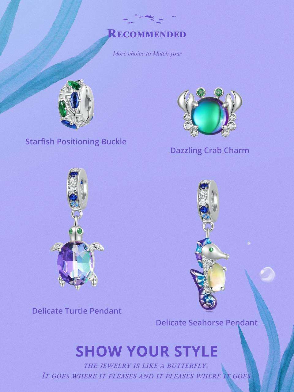 Dreamy Ocean Starfish Buckle - Charmadise