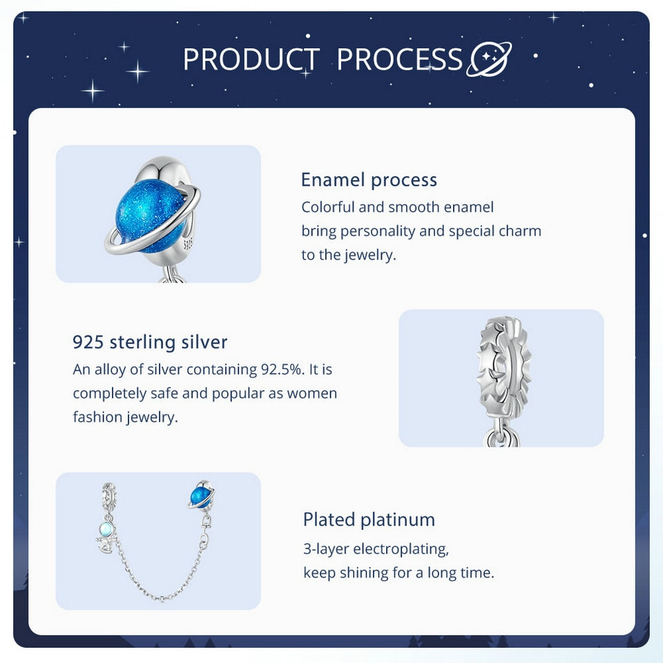 Astronaut Safety Chain Planet Chain