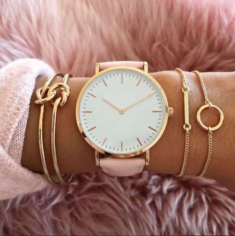 Ladies Casual Quartz Watch (Steel) - Charmadise