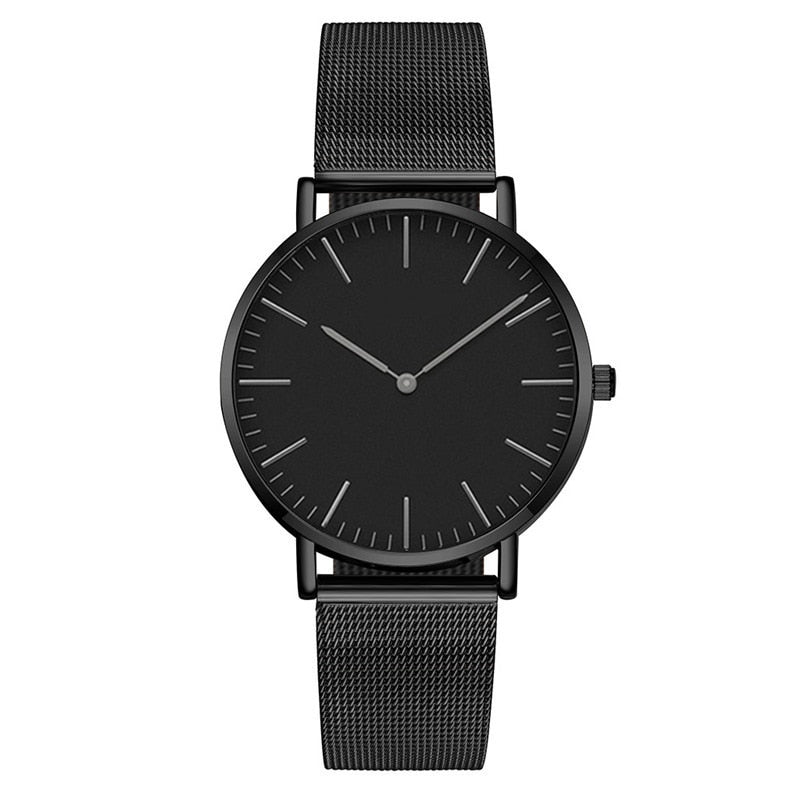 Ladies Casual Quartz Watch (Steel) - Charmadise