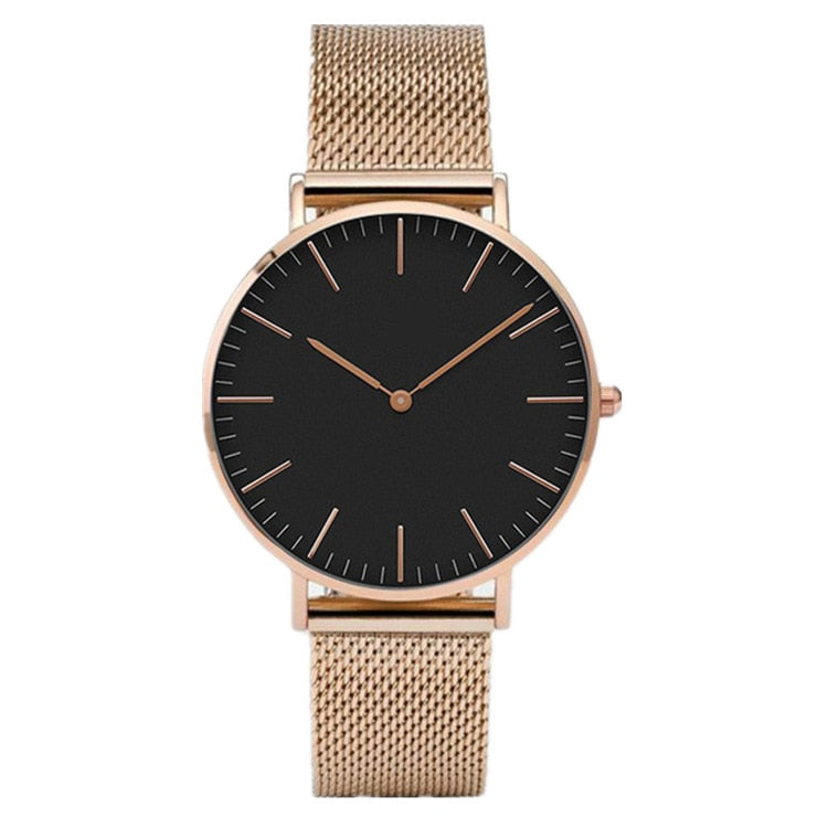 Ladies Casual Quartz Watch (Steel) - Charmadise