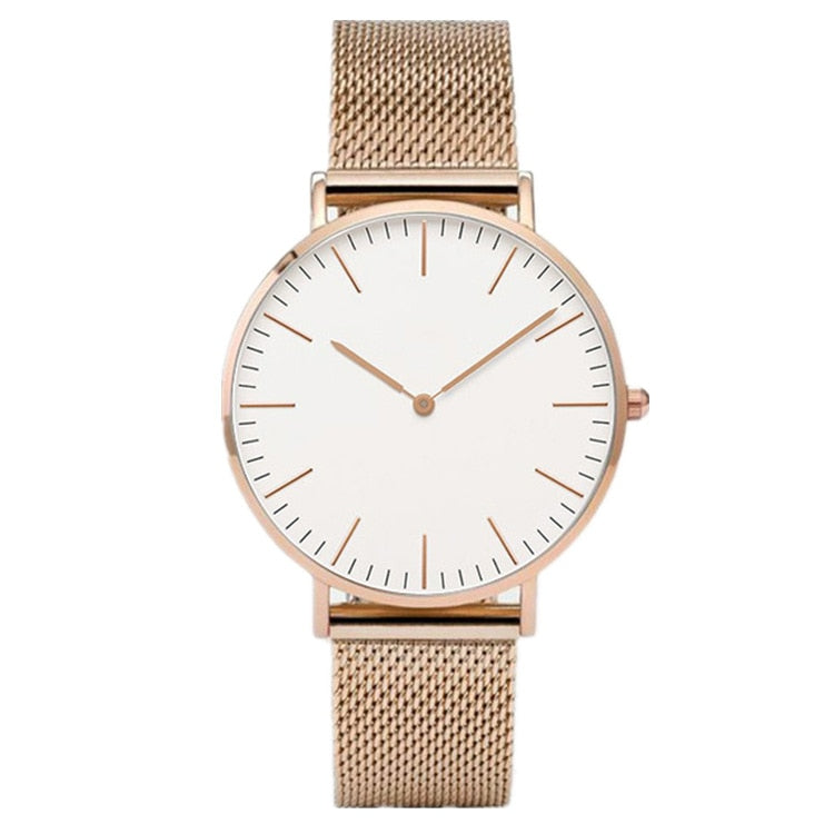 Ladies Casual Quartz Watch (Steel) - Charmadise