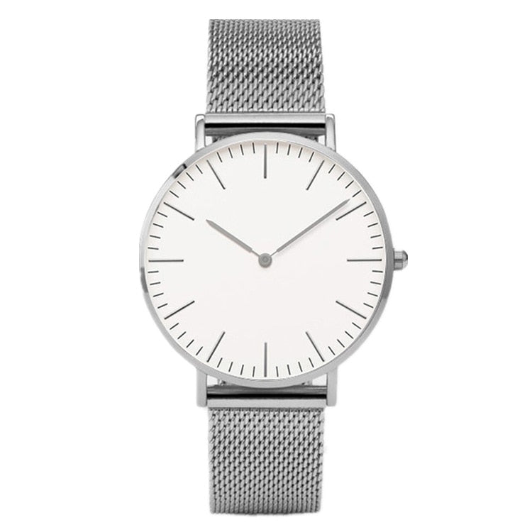 Ladies Casual Quartz Watch (Steel) - Charmadise