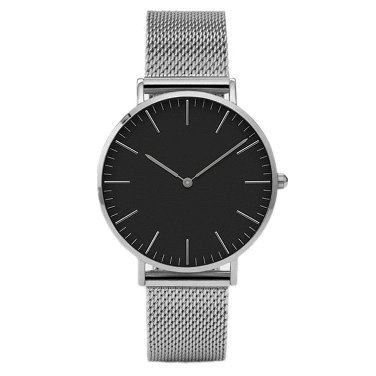 Ladies Casual Quartz Watch (Steel) - Charmadise