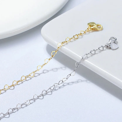 Heart Chain Anklets