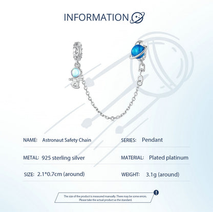 Astronaut Safety Chain Planet Chain
