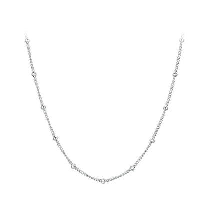 Classic Basic Chain 100% 925 Sterling Silver Lobster Clasp - Charmadise