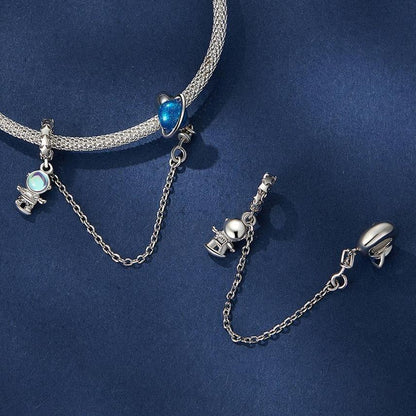 Astronaut Safety Chain Planet Chain